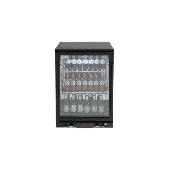 EA60WFBL 138L Single Glass Door Beverage Cooler