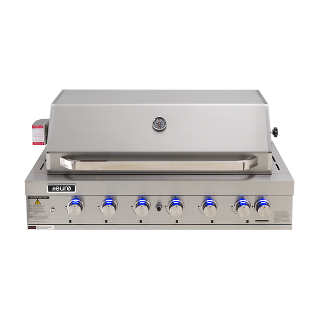 EAL1200RBQ 6 Burner Built-In BBQ + Hood