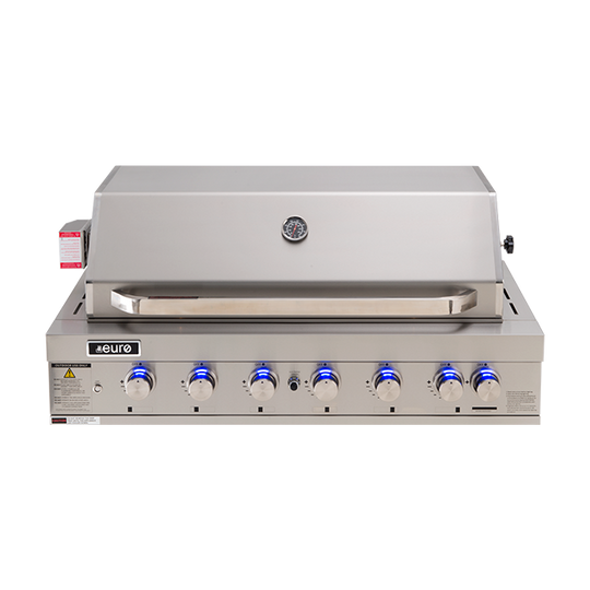 EAL1200RBQ 6 Burner Built-In BBQ + Hood