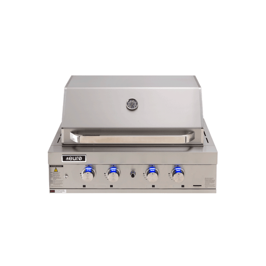EAL900RBQ 4 Burner Built-In BBQ + Hood
