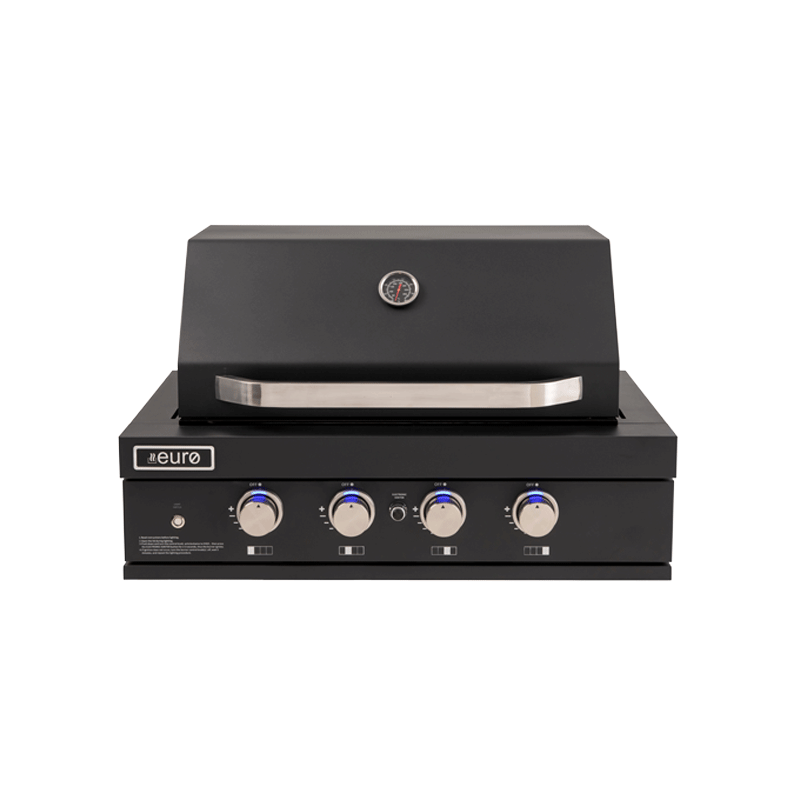 EAL900RBQBL – 4 Burner Black Built-In BBQ