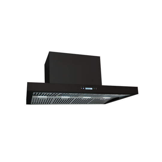 ERB120BK3R 120cm Alfresco Canopy Rangehood (Black)