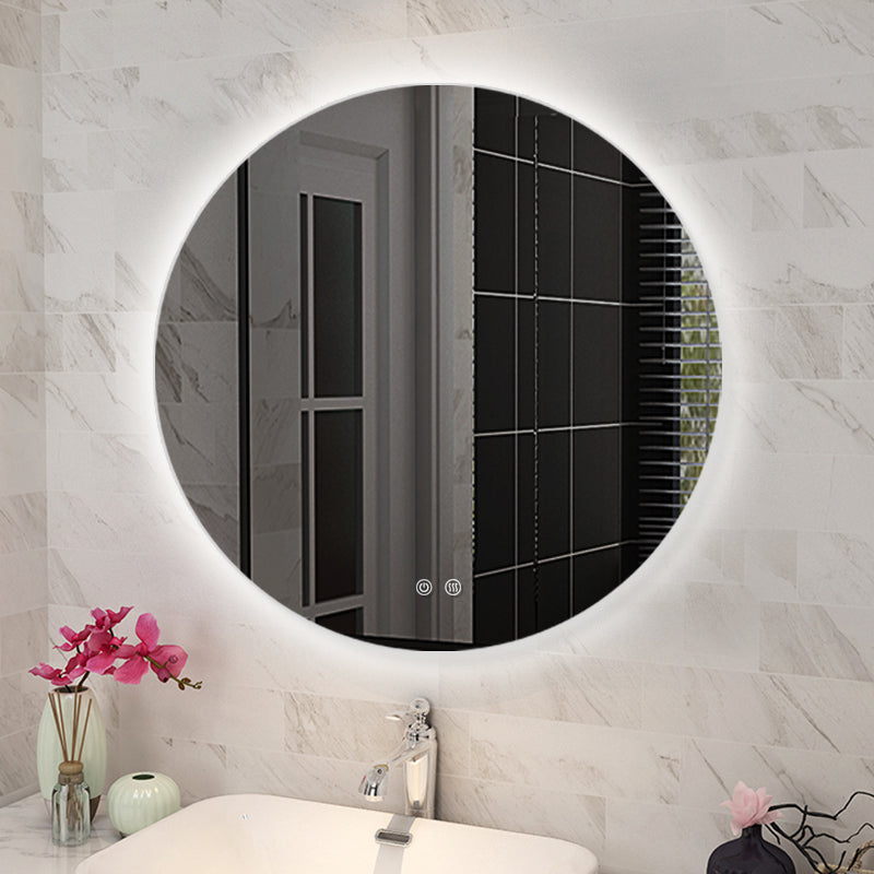 Touch light on sale bathroom mirror