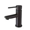 CURO Pin Hdl Basin Mixer in Matt Black