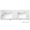 Satin White Boston 1500mm Wall Hung Vanity