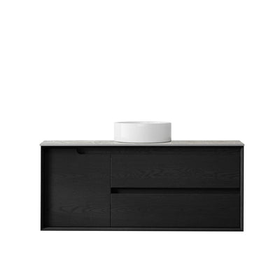 Black Oak Byron 1200mm Wall Hung Vanity