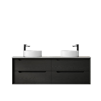 Black Oak Byron 1500mm Wall Hung Vanity