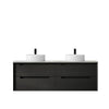 Black Oak Byron 1500mm Wall Hung Vanity