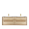 Natural Oak Byron 1500mm Wall Hung Vanity