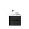 Black Oak Byron 600mm Wall Hung Vanity