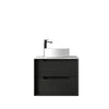 Black Oak Byron 600mm Wall Hung Vanity