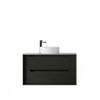 Black Oak Byron 900mm Wall Hung Vanity