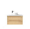 Natural Oak Byron 900mm Wall Hung Vanity