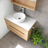 Natural Oak Byron 900mm Wall Hung Vanity