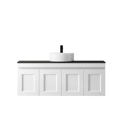 Satin White Hampton Mark II 1200mm Wall Hung Vanity