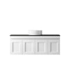 Satin White Hampton Mark II 1200mm Wall Hung Vanity