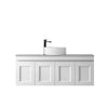 Satin White Hampton Mark II 1200mm Wall Hung Vanity