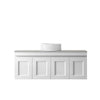 Satin White Hampton Mark II 1200mm Wall Hung Vanity