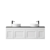 Satin White Hampton Mark II 1500mm Wall Hung Vanity