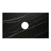 Matte Black Marlo 600mm Wall Hung Vanity