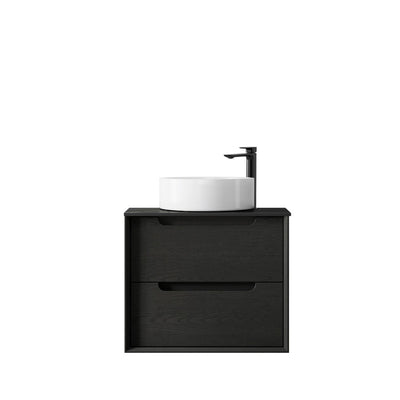 Black Oak Byron 600mm Wall Hung Vanity