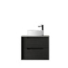 Black Oak Byron 600mm Wall Hung Vanity