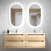 Natural Oak Byron 1500mm Wall Hung Vanity