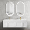 Satin White Hampton Mark II 1500mm Wall Hung Vanity