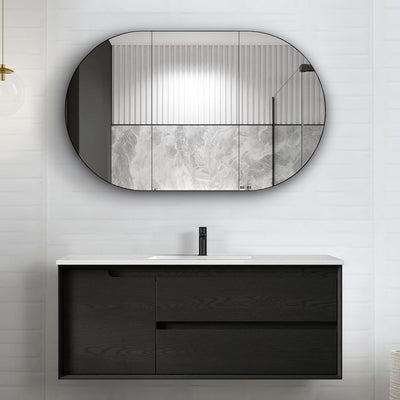 Black Oak Byron 1200mm Wall Hung Vanity