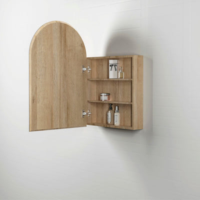 ARCHIE SHAVING CABINET 900x600x150 Plywood Natural Oak