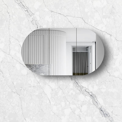 BONDI 1500mm SHAVING CABINET MATTE WHITE