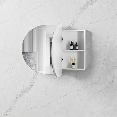 BONDI 900mm SHAVING CABINET MATTE WHITE