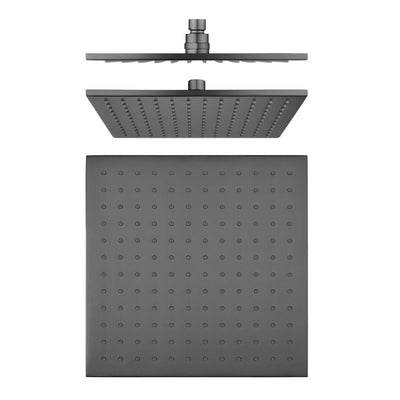 Cavallo 250mm Gun Metal Grey Soild Brass Shower Head