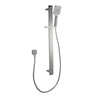 Bellino Brushed Nickel Square Handheld Shower Rail Set