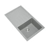 860 x 500 x 205mm Carysil Vivaldi D100 Single Bowl With Drainer Board Granite Kitchen Sink Top/Flush/Under Mount