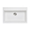 780 x 510 x 220mm Carysil Waltz 780 Granite Stone Kitchen Sink Top/Under Mount