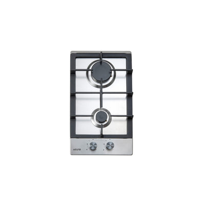 ECT30GX 30cm 2 Burner Stainless Steel Gas Hob Cooktop